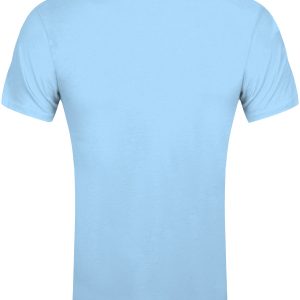 Nirvana Xerox Happy Face Mens Light Blue T Shirt 2