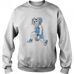 North Carolina Tar Heels Rameses Basketball shirt 4