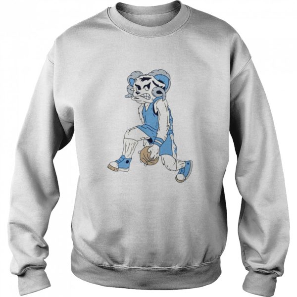 North Carolina Tar Heels Rameses Basketball shirt