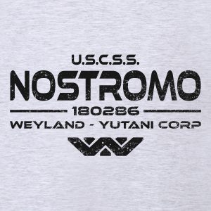 Nostromo Mens Grey T Shirt 3