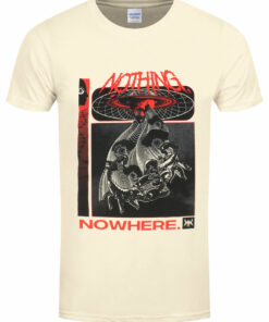 Nothing Nowhere Sci Fi Scorpio Mens Ecru T Shirt 1