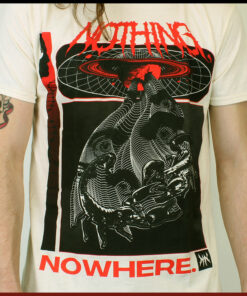 Nothing Nowhere Sci-Fi Scorpio Men's Ecru T-Shirt 2 Nothing Nowhere Sci Fi Scorpio Mens Ecru T Shirt 3