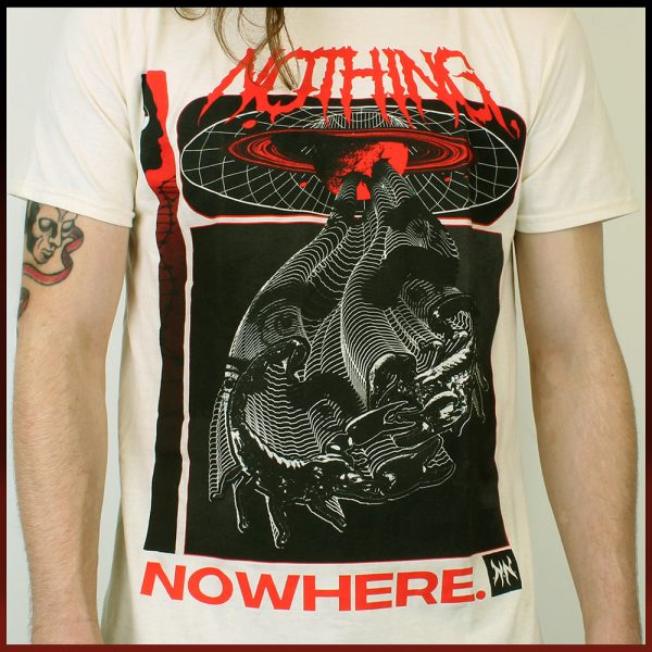 Nothing Nowhere Sci-Fi Scorpio Men’s Ecru T-Shirt