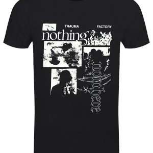 Nothing Nowhere Trauma Factor V.1 Men’s Black T-Shirt