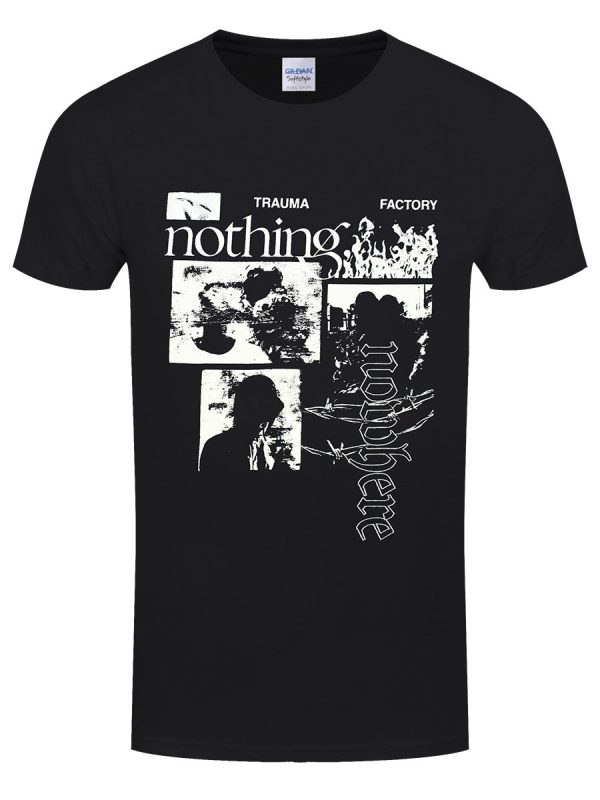 Nothing Nowhere Trauma Factor V.1 Men’s Black T-Shirt