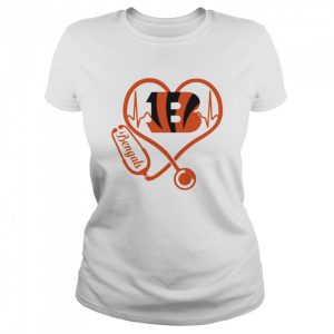 Nurse Love Cincinnati Bengals Heartbeat Shirt