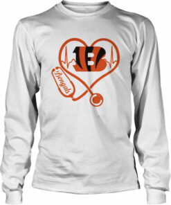 Nurse Love Cincinnati Bengals Heartbeat Shirt 2 Nurse Love Cincinnati Bengals Heartbeat Shirt 3