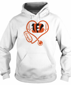 Nurse Love Cincinnati Bengals Heartbeat Shirt 4 Nurse Love Cincinnati Bengals Heartbeat Shirt 5