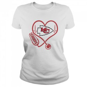 Nurse Love Kansas City Chiefs Heartbeat Shirt