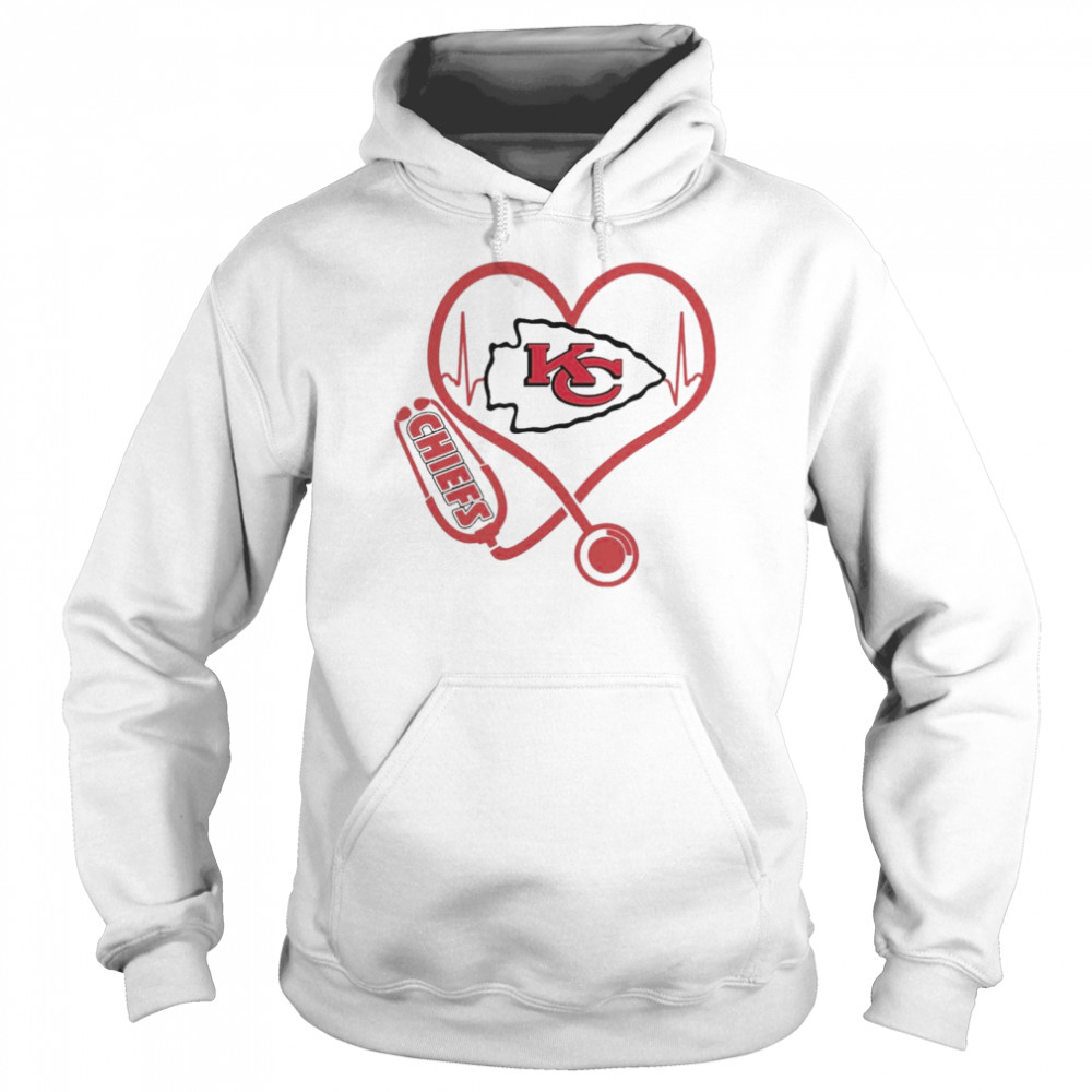 Nurse Heartbeat Kansas City Chiefs shirt, hoodie, sweater and v