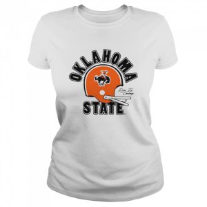 OSU Oklahoma state throwback 1960s helmet shirt