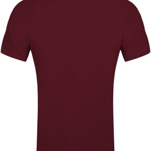 Of Mice Men Genuine Mens Maroon T Shir 2