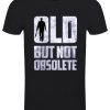 Old But Not Obsolete Men’s Black T-Shirt