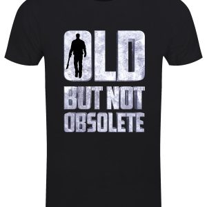 Old But Not Obsolete Men’s Black T-Shirt