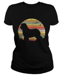 Old English Sheepdog Dog Retro 70s Vintage Dog Shirt 1