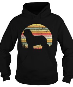 Old English Sheepdog Dog Retro 70s Vintage Dog Shirt 2