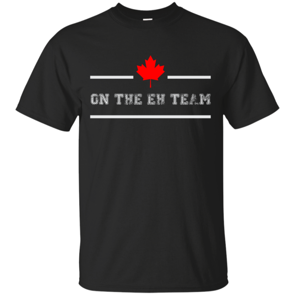 On The Eh Team Canadian Maple Leaf T-Shirt