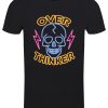 Over Thinker Men’s Black T-Shirt