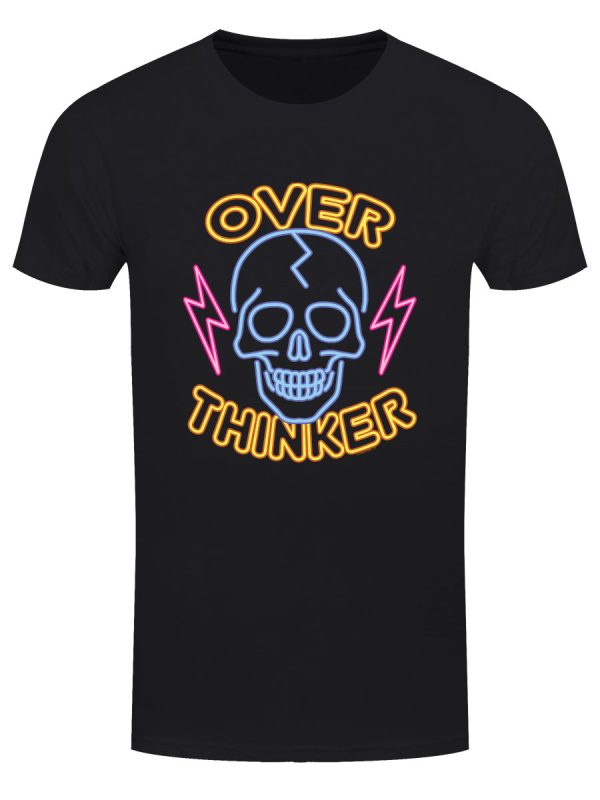 Over Thinker Men’s Black T-Shirt