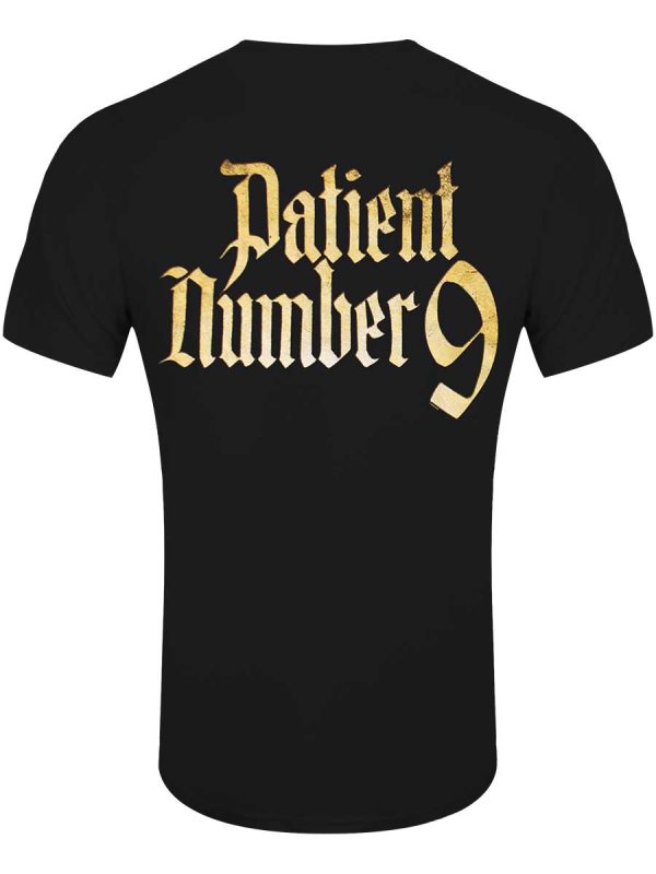 Ozzy Osbourne Patient No.9 Gold Logo Men’s Black T-Shirt