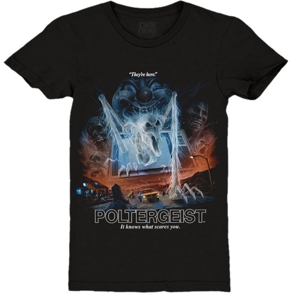 POLTERGEIST THEY’RE HERE T-SHIRT