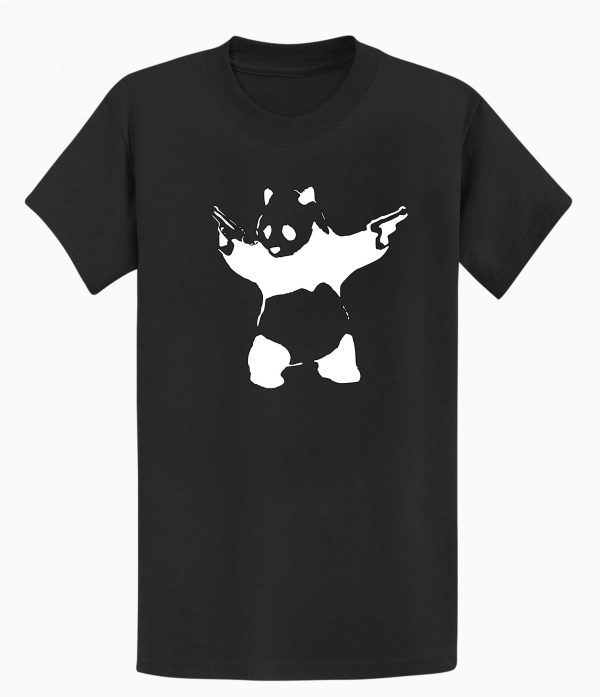 Panda with a Gun T-shirt