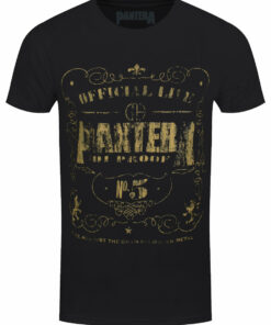 Pantera 101 Proof Mens Black T Shirt 1