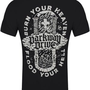 Parkway Drive Burn Your Heaven Mens Black T Shirt 2