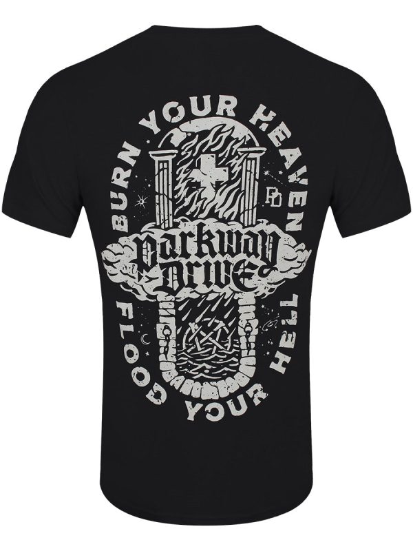 Parkway Drive Burn Your Heaven Men’s Black T-Shirt