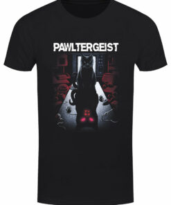 Pawltergeist Mens Black T Shirt 1
