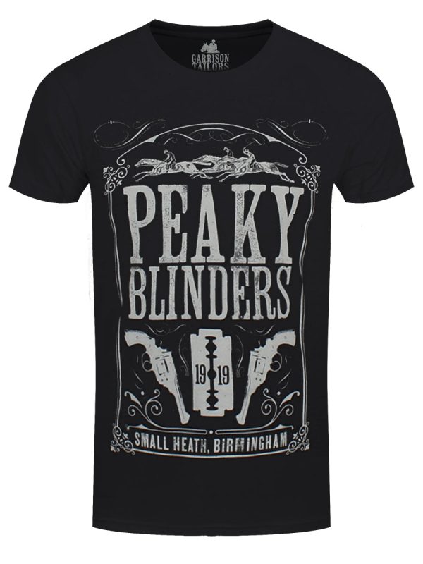 Peaky Blinders Soundtrack Men’s Black T-Shirt