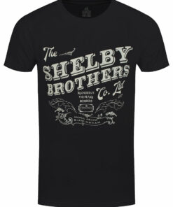 Peaky Blinders The Shelby Brothers Mens Black T Shirt 1