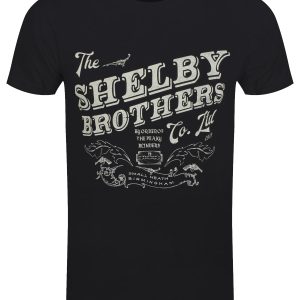 Peaky Blinders The Shelby Brothers Mens Black T Shirt 1