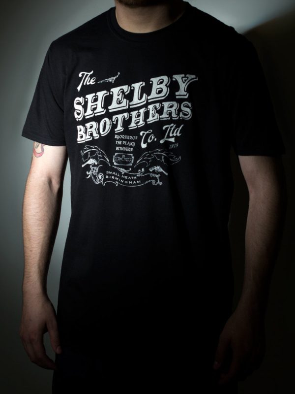 Peaky Blinders The Shelby Brothers Men’s Black T-Shirt