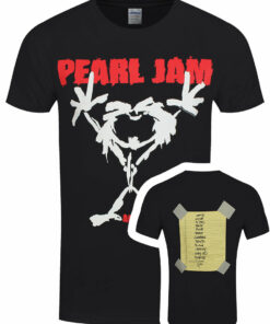 Pearl Jam Stickman Mens Black T Shirt 1