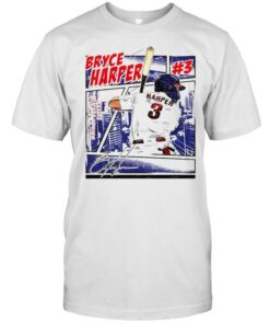 Philadelphia Baseball Bryce Harper 3 comic shirt 1