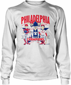 Philadelphia Phillies ’22 League Champions Caricature retro shirt 2 Philadelphia Phillies '22 League Champions Caricature retro shirt 3