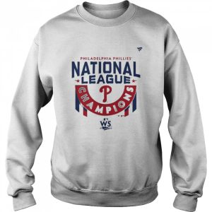 Philadelphia Phillies Women's 2022 National League Champions Locker Room  V-Neck T-Shirt 