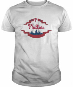 Philadelphia Phillies Cityscape Banner 2022 shirt 1
