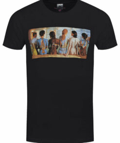 Pink Floyd Body Paint Album Covers Mens Black T Shirt 1