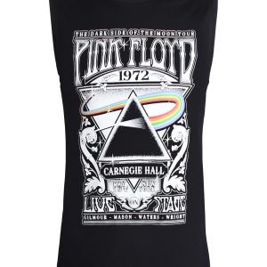 Pink Floyd Carnegie Hall Poster Mens Black Tank Vest 1