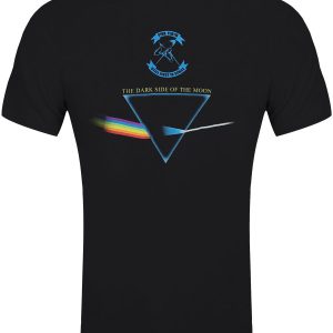 Pink Floyd Dark Side Of The Moon Flipped Mens Black T Shirt 2