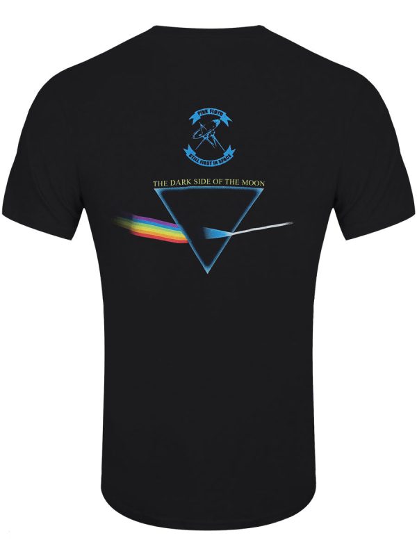 Pink Floyd Dark Side Of The Moon Flipped Men’s Black T-Shirt