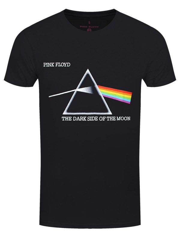 Pink Floyd Dark Side Of The Moon Men’s Black T-Shirt