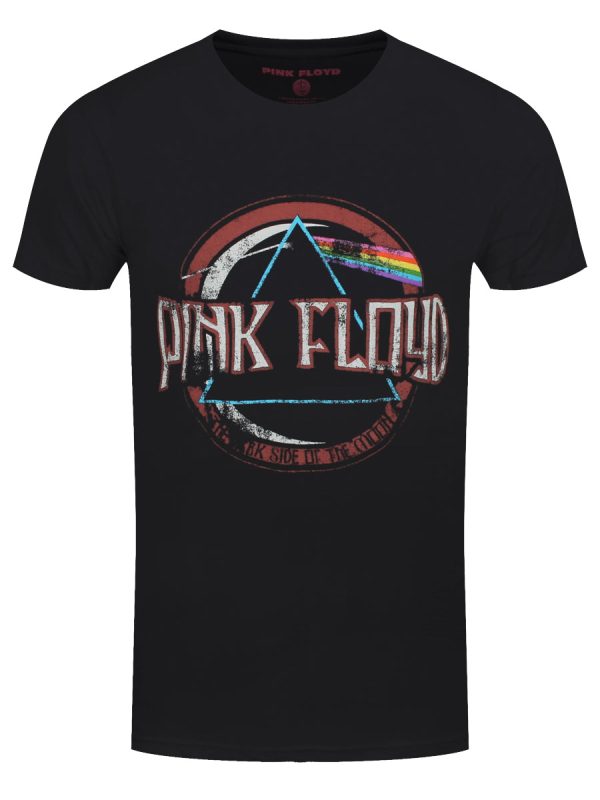 Pink Floyd Dark Side Of The Moon Vintage Men’s Black T-Shirt