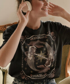 Pisces Zodiac T Shirt 2