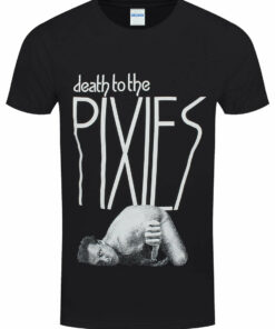 Pixies Death To The Pixies Mens Black T Shir 1