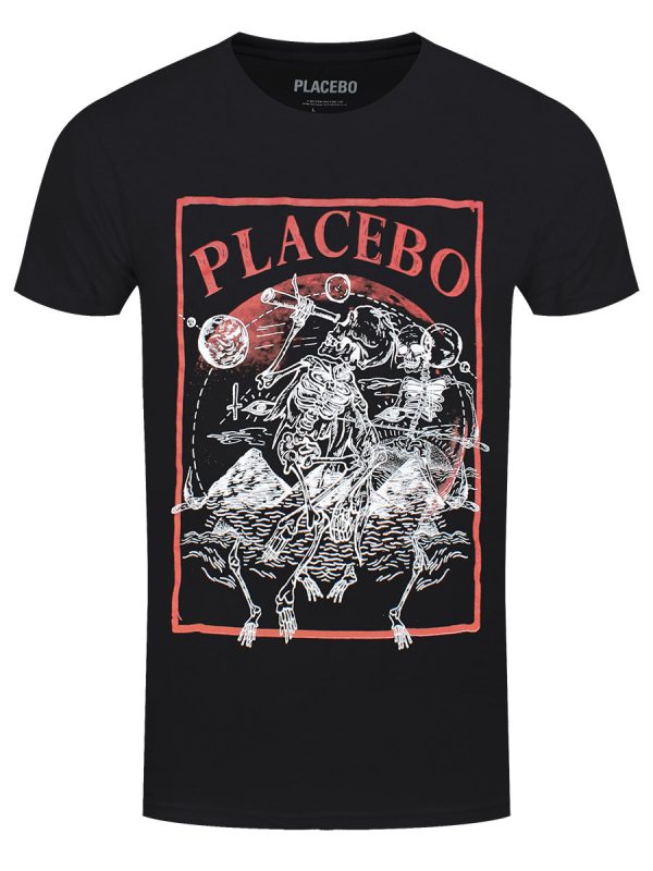 Placebo Astro Skeletons Men’s Black T-Shirt