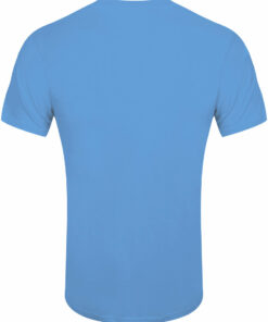 Pop Factory Banana Smile Men's Azure Blue T-Shirt 1 Pop Factory Banana Smile Mens Azure Blue T Shirt 2