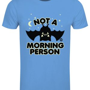 Pop Factory Not A Morning Person Men’s Azure Blue T-Shir